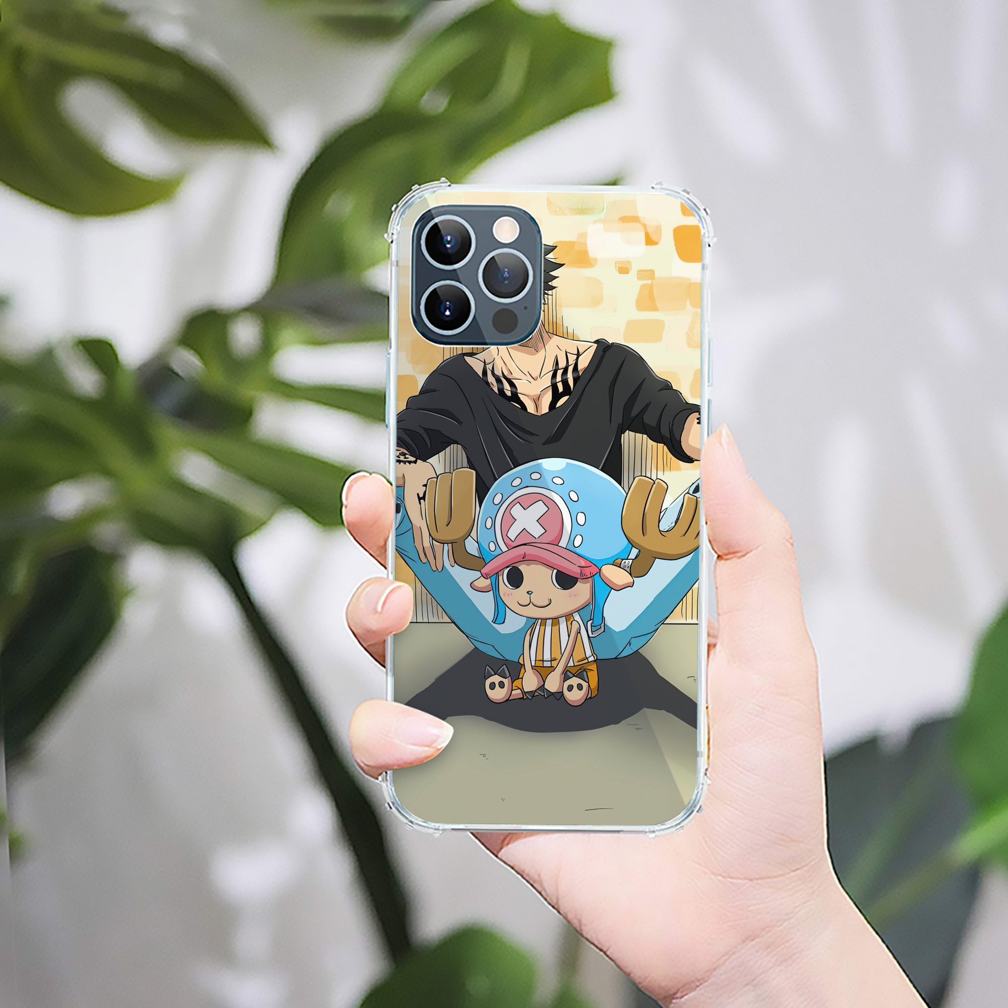 ワンピース ONE PIECE 【iPhone 12シリーズ対応】透明スマホケース（クリアソフトケース）